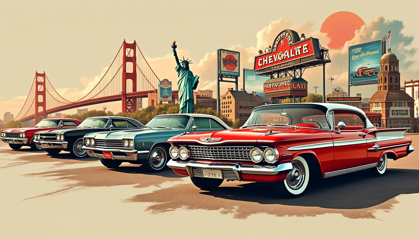 découvrez l'histoire fascinante et l'évolution emblématique de la chevrolet impala, une voiture qui a marqué les esprits depuis sa création. plongez dans son design, ses performances et son héritage au fil des décennies.