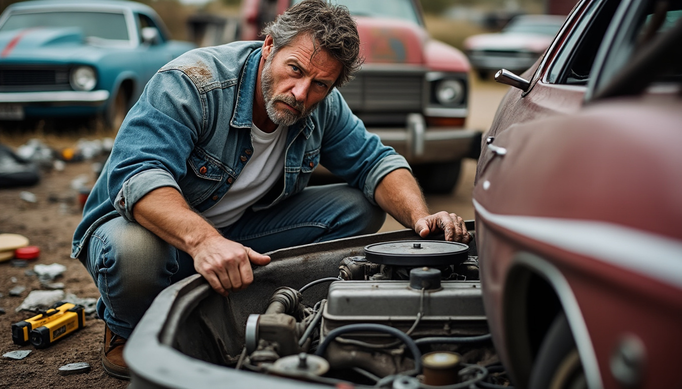 découvrez la casse à ciel ouvert d'eclaibes, une véritable caverne d'ali baba pour les passionnés d'automobiles. plongez dans un univers où vous trouverez pièces détachées rares, véhicules anciens et trésors cachés, le tout dans un cadre unique au cœur du nord.