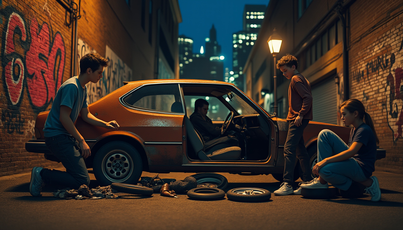 découvrez comment une vidéo de tutoriel incite des adolescents à dépouiller des voitures avec un simple tournevis. plongée dans ce phénomène inquiétant où le vol de pièces détachées devient un nouvel enjeu. informez-vous sur les implications sociales et légales de cette tendance alarmante.