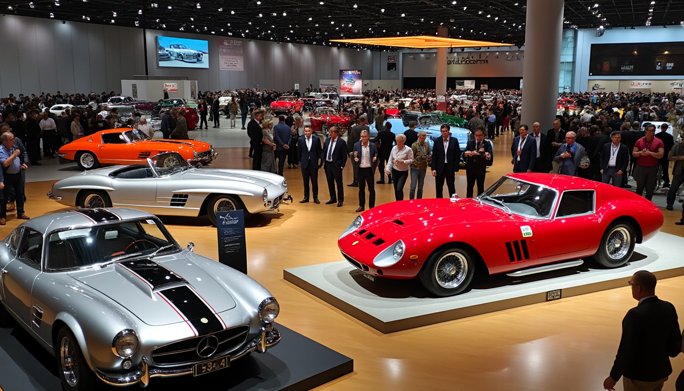 découvrez arras comme jamais auparavant avec une exposition impressionnante de plus de 1000 voitures classiques, accompagnée d'une enchère captivante à artois expo. plongez dans l'histoire de l'automobile et vivez une expérience mémorable au cœur de l'élégance et de la passion pour les véhicules anciens.