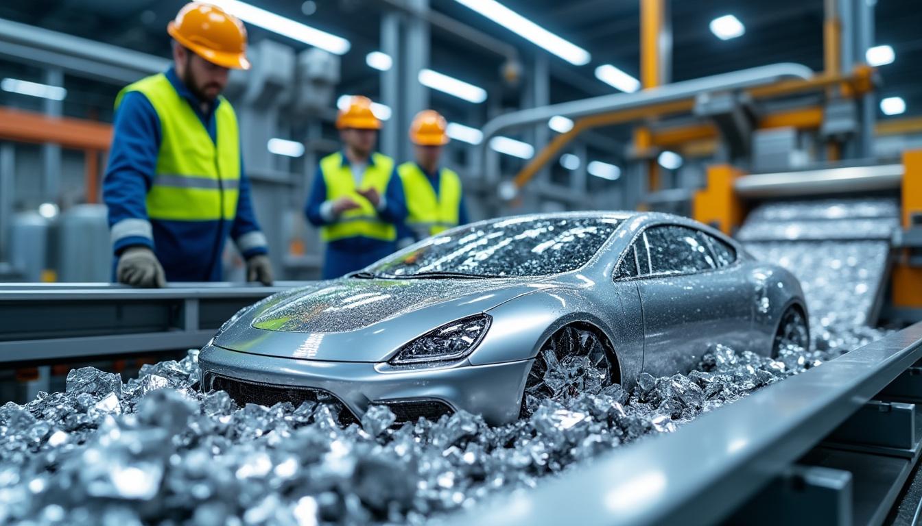 découvrez comment un alliage innovant permet de recycler les déchets d'aluminium pour la fabrication de pièces automobiles plus écologiques et performantes.