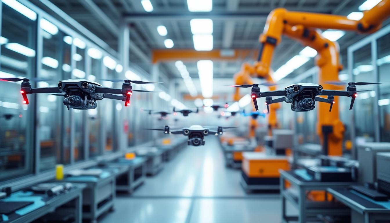 découvrez comment une entreprise de pièces automobiles innove en testant la livraison de ses produits par drone, pour offrir rapidité, efficacité et satisfaction à ses clients.