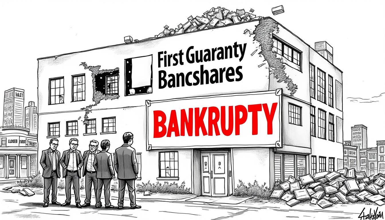 first guaranty bancshares signale une perte trimestrielle, attribuée à l'impact de la faillite d'un client important. découvrez les détails et les conséquences pour la banque.