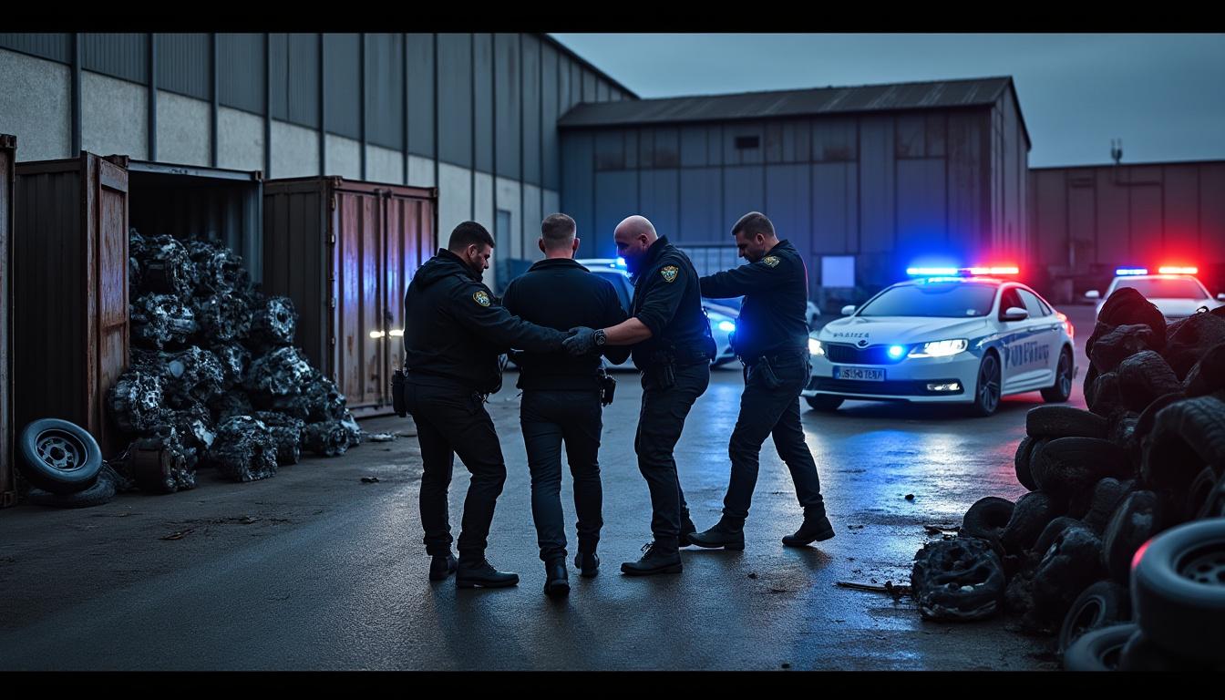 en haute-saône, deux arrestations interviennent suite à un vol massif de pièces automobiles chez stellantis, causant un préjudice estimé à 2 millions d’euros. découvrez tous les détails de cette affaire.