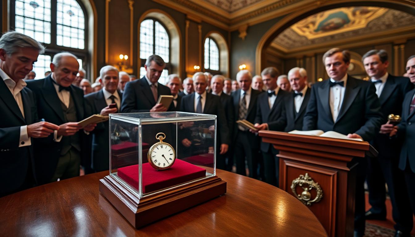 découvrez à bordeaux une vente aux enchères unique ce dimanche, mettant en lumière les histoires fascinantes de montres d'exception. ne manquez pas cet événement exceptionnel pour les passionnés d'horlogerie.