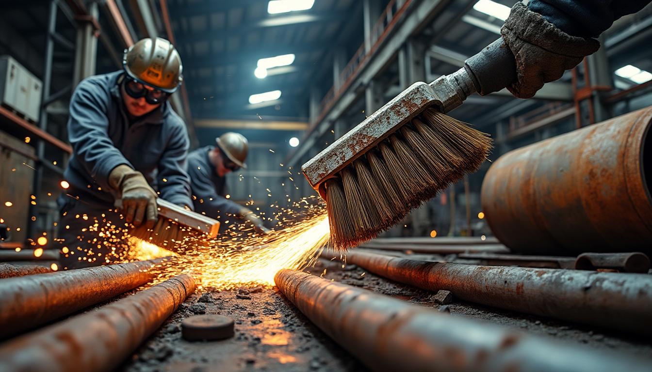 découvrez les brosses métalliques industrielles, leurs usages variés et les bénéfices essentiels qu'elles apportent pour le nettoyage, le polissage et la préparation des surfaces dans de nombreux secteurs industriels.