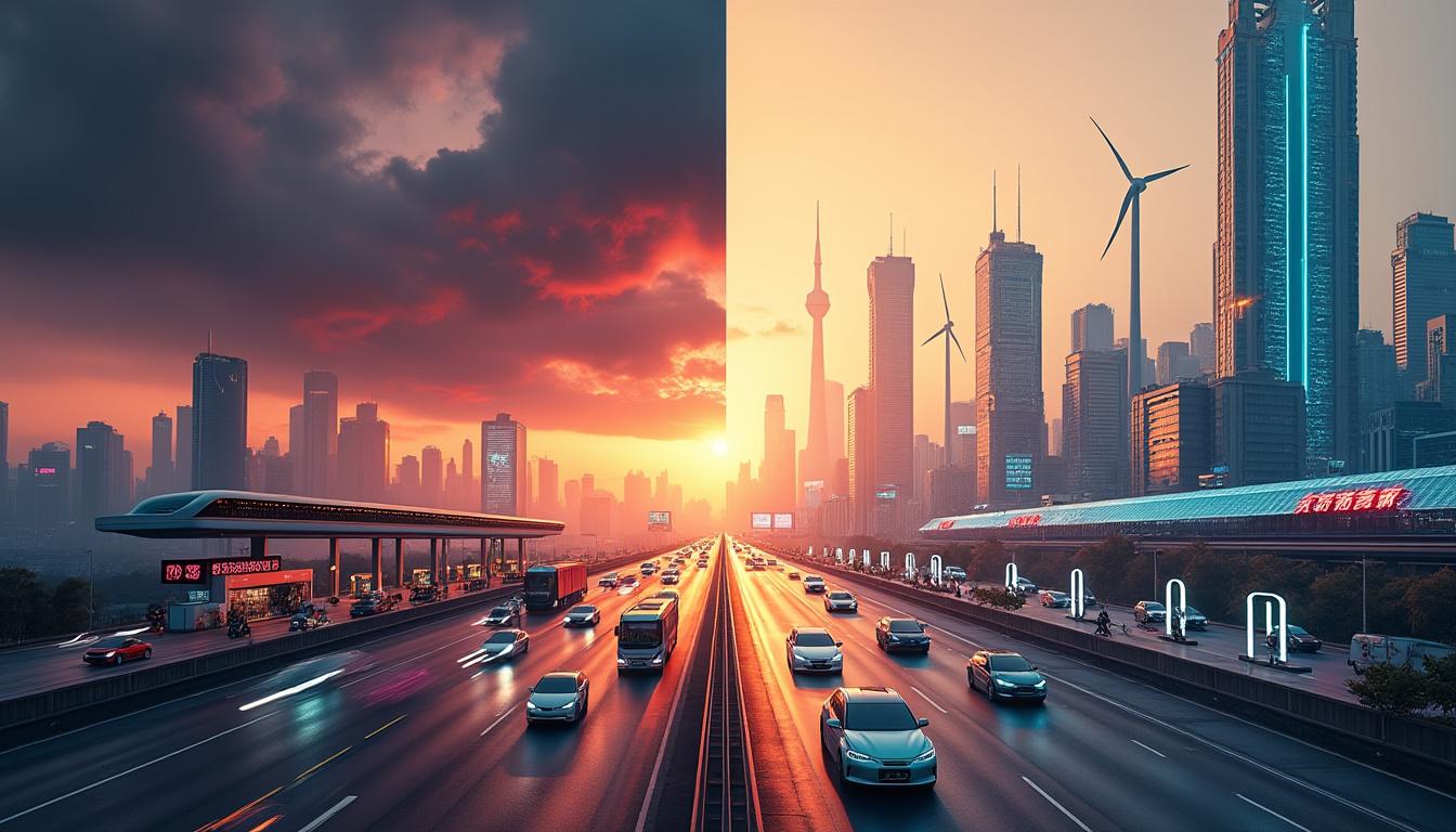 découvrez comment la chine révolutionne son secteur énergétique face à la flambée des prix du pétrole dans notre chronique transports approfondie.