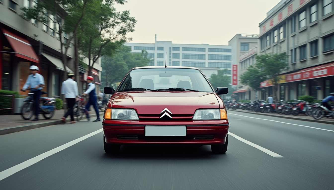 citroën mise sur la zx pour séduire les automobilistes chinois et s’imposer sur un marché automobile aussi prometteur que concurrentiel.