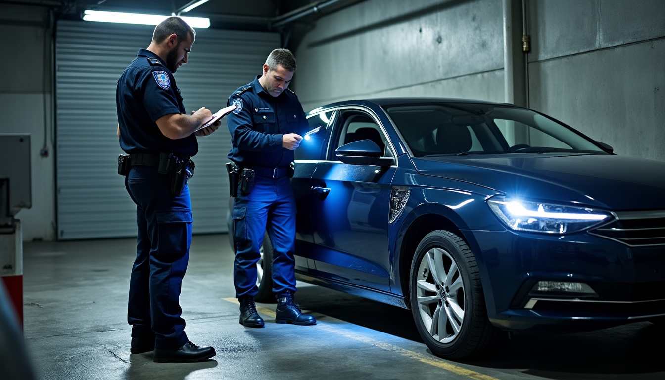 les gendarmes spécialisés traquent les réseaux de trafiquants de voitures volées et de pièces dérobées.