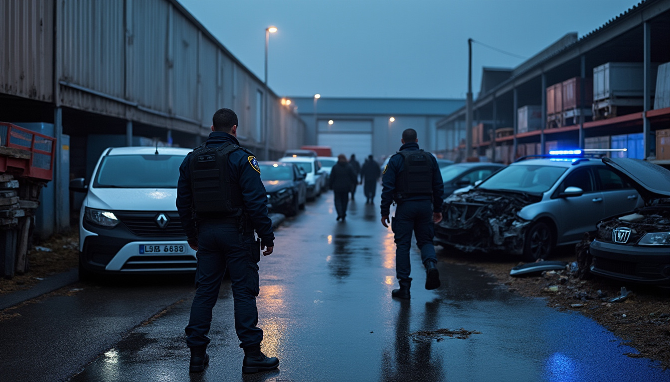 les gendarmes spécialisés traquent les réseaux qui volent des voitures et dérobent leurs pièces, au cœur d’un trafic organisé.