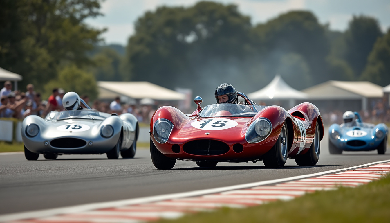 à nogaro, le classic festival fait revivre l’histoire automobile avec des voitures de collection et des courses mythiques sur la piste.