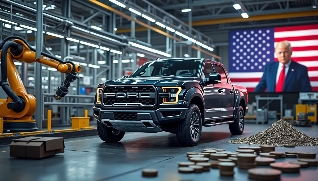 les droits de douane de trump protègent l’industrie automobile américaine, mais risquent d’augmenter les coûts pour les constructeurs et les consommateurs.