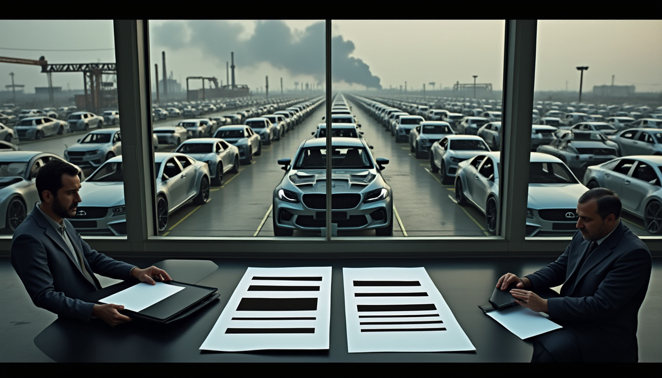 dans le contexte de la guerre au moyen-orient, les constructeurs automobiles iraniens sont ajoutés à une liste noire. découvrez les enjeux de cette décision.