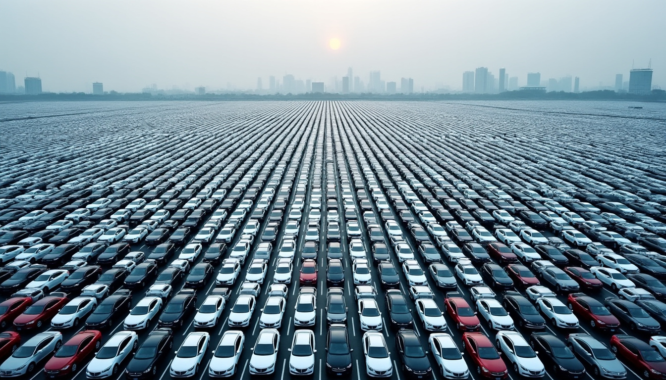 un rappel automobile record en chine concerne tant de véhicules qu’il faudrait 87 km² de parking pour les réunir. découvrez l’ampleur de l’opération.