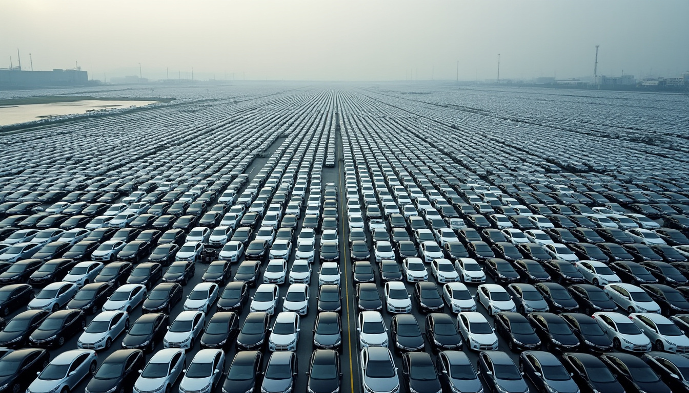 la chine lance son plus grand rappel automobile : il faudrait près de 87 km² de parking pour réunir tous les véhicules concernés. découvrez l’ampleur de l’opération.